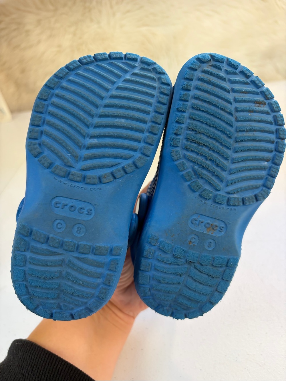 Crocs Classic Clogs Blue Boys size 8 Slurpee Jibblitz - Picture 5 of 5